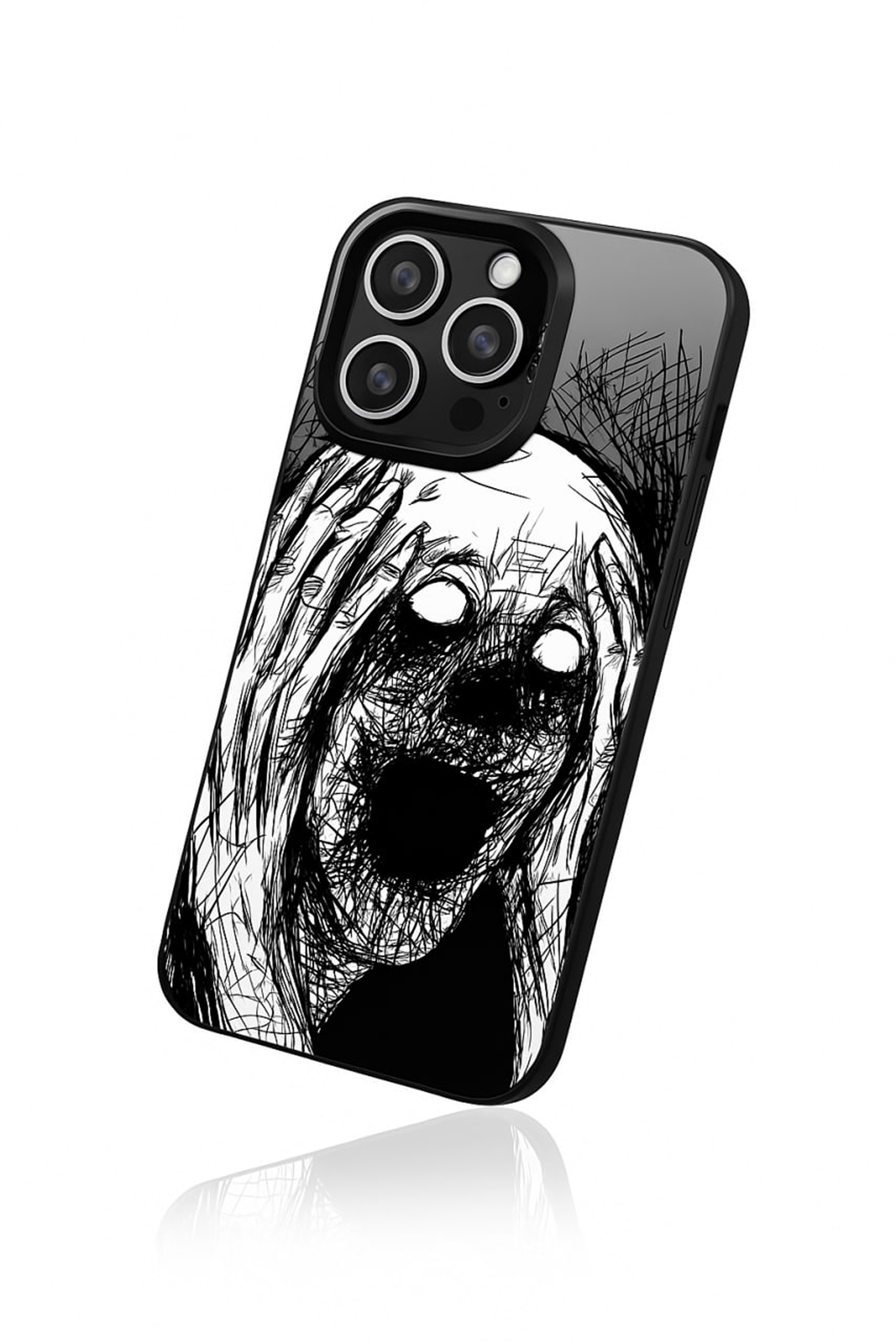 A scream without a sound